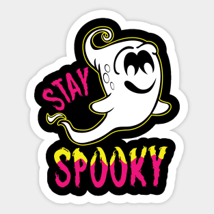 Stay Spooky with this cute Little Ghost Sticker